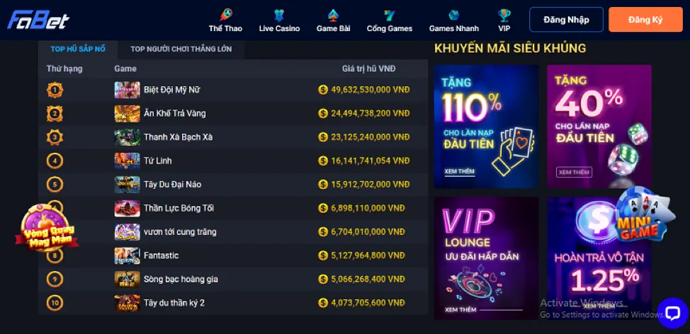 Bí quyết săn cá hiệu quả tại win 32